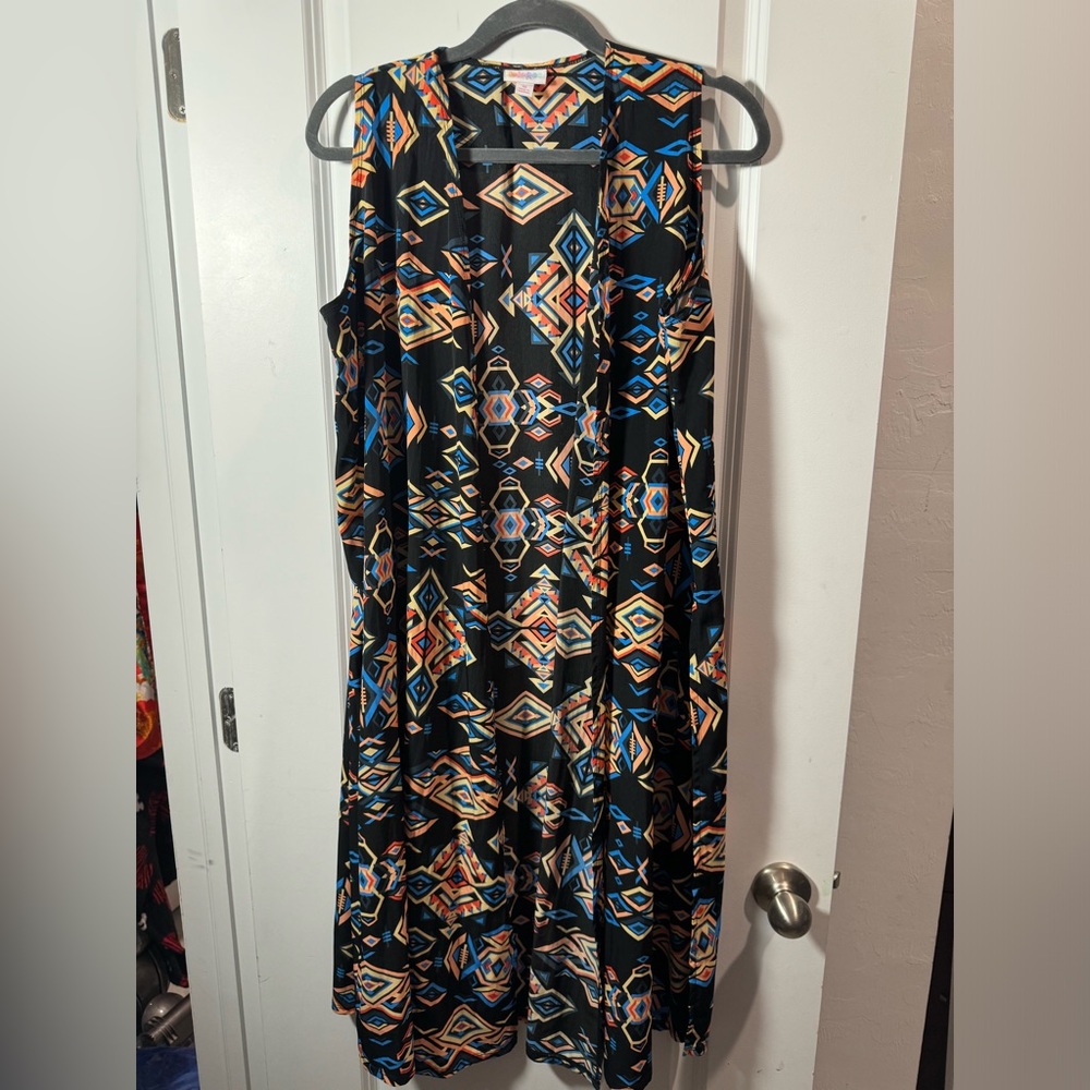 Lularoe Joy Longline Vest medium